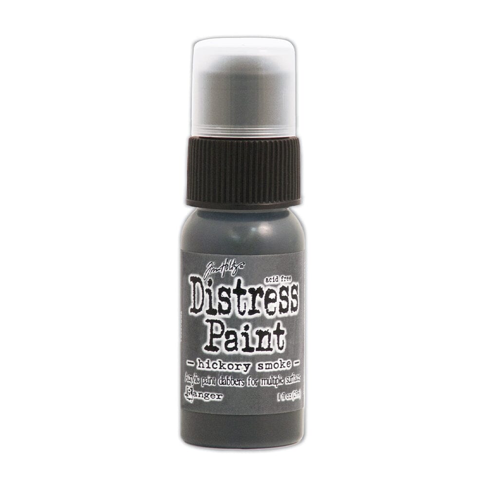 Tim Holtz Distress® Dabber Paint Hickory Smoke, 1oz Paint Distress 