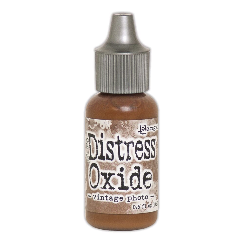 Tim Holtz Distress® Oxide® Re-Inker Vintage Photo, 0.5oz Ink Distress 