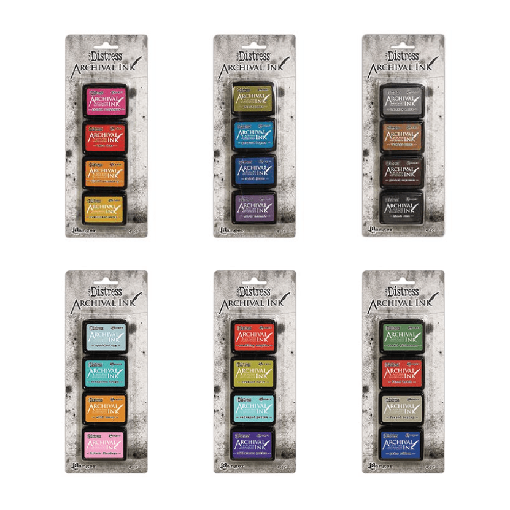 Disterss Archival Ink Kit Bundle Ranger Ink 