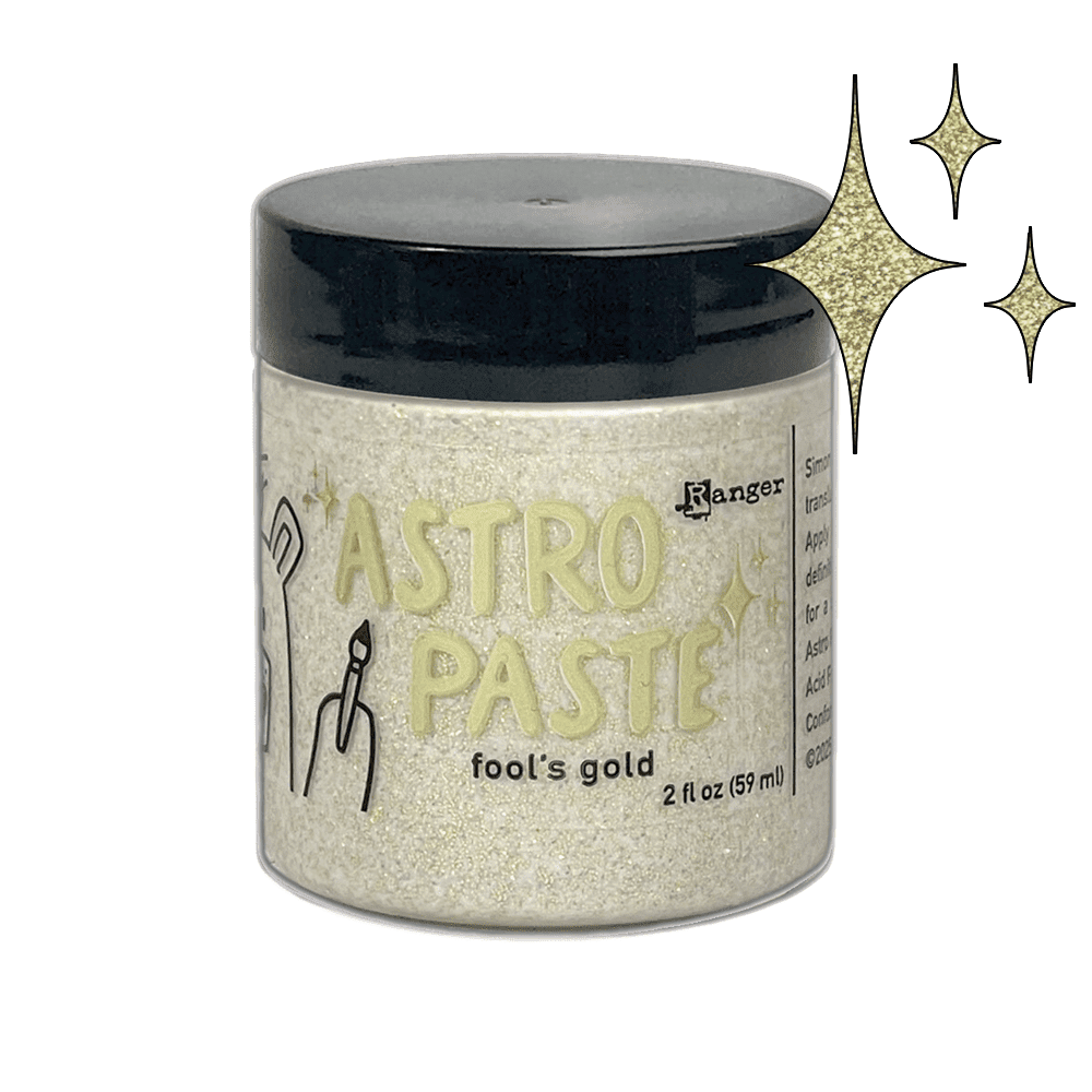 Simon Hurley create. Astro Paste Fool's Gold, 2oz Adhesives & Mediums Simon Hurley 