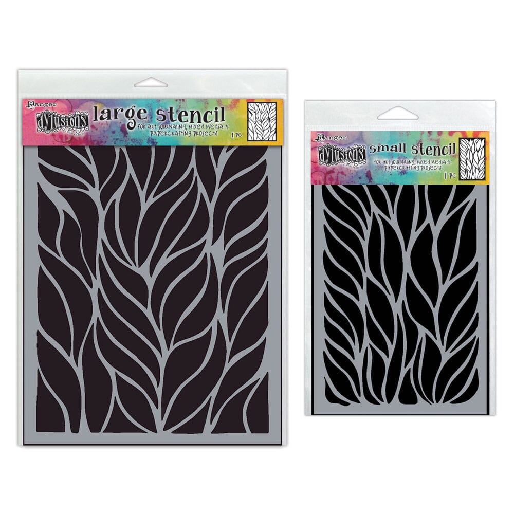 Dylusions Fronds of Fun Stencil Bundle Bundles Dylusions 