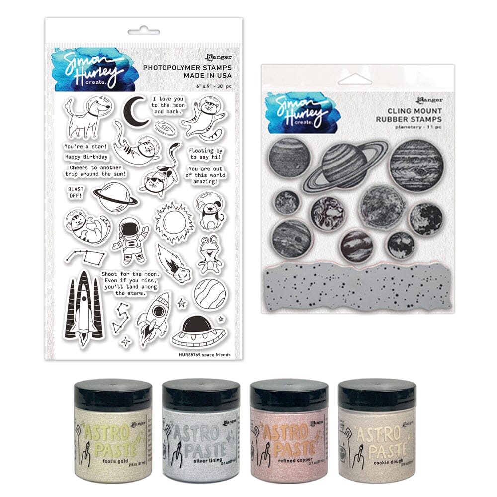 Simon Hurley create. Stamps and Astro Paste Bundle Bundles Simon Hurley 