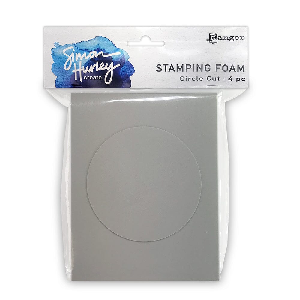 Simon Hurley create. Stamping Foam Circle Cut 4pc Tools & Accessories Simon Hurley 