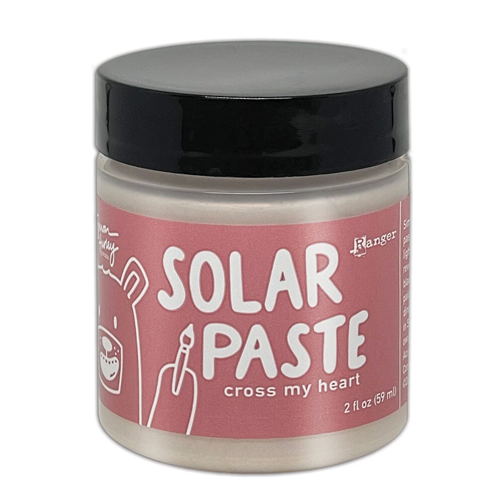 Simon Hurley create. Solar Paste Cross My Heart, 2oz Adhesives & Mediums Simon Hurley 