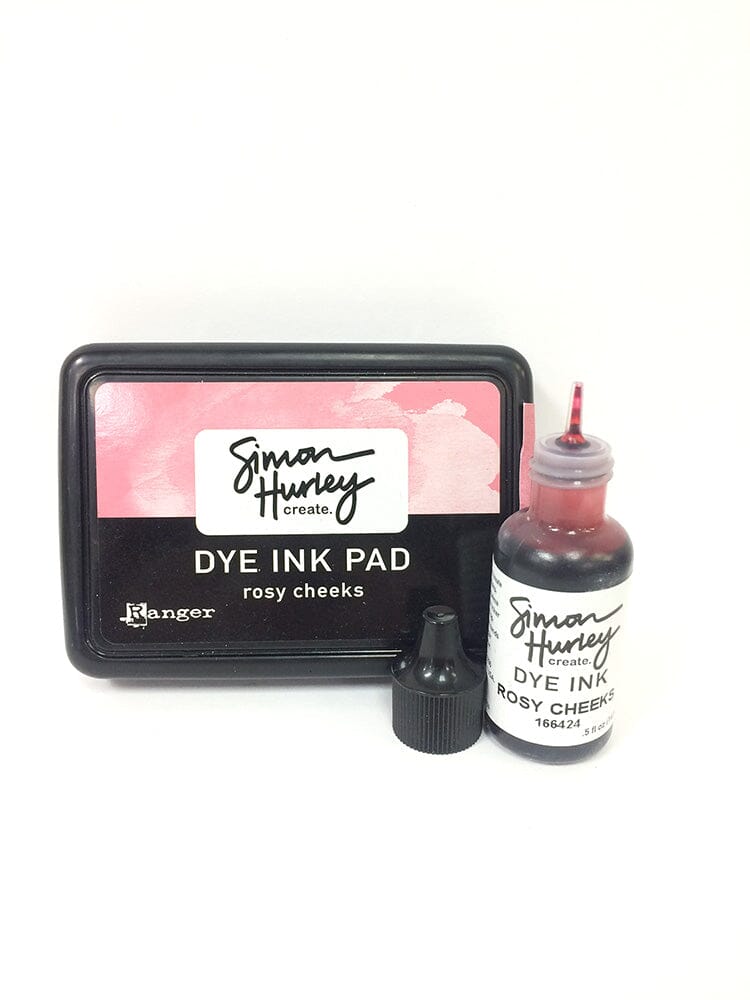 Simon Hurley create. Dye Ink Re-Inker Rosy Cheeks Ink Simon Hurley 