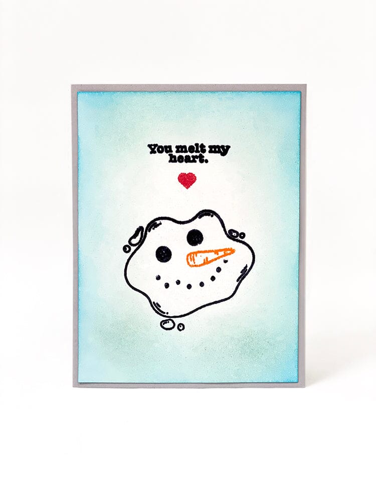 Simon Hurley create. Photopolymer Stamp Snazzy Snowmen Stamps Simon Hurley 