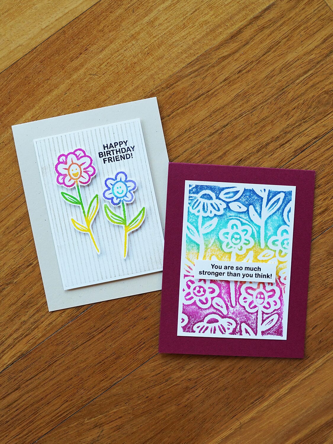 Simon Hurley create. Background Stamp Crazy Daisies Stamps Simon Hurley 