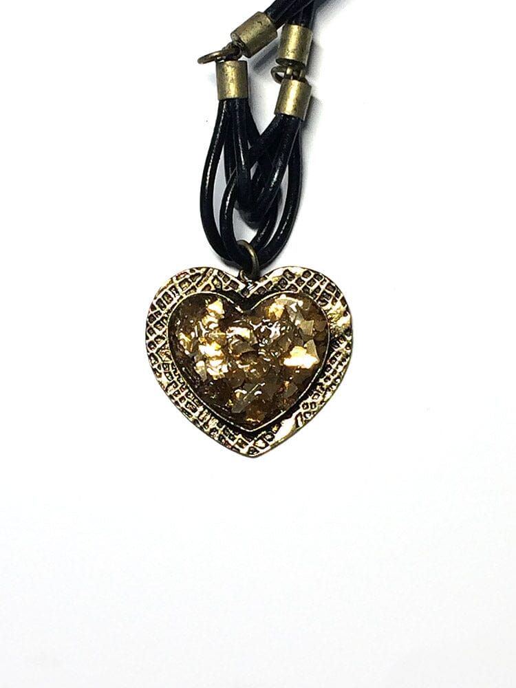 ICE Resin® Milan Bezels: Antique Bronze Medium Heart, 1pc. Bezels & Charms ICE Resin® 