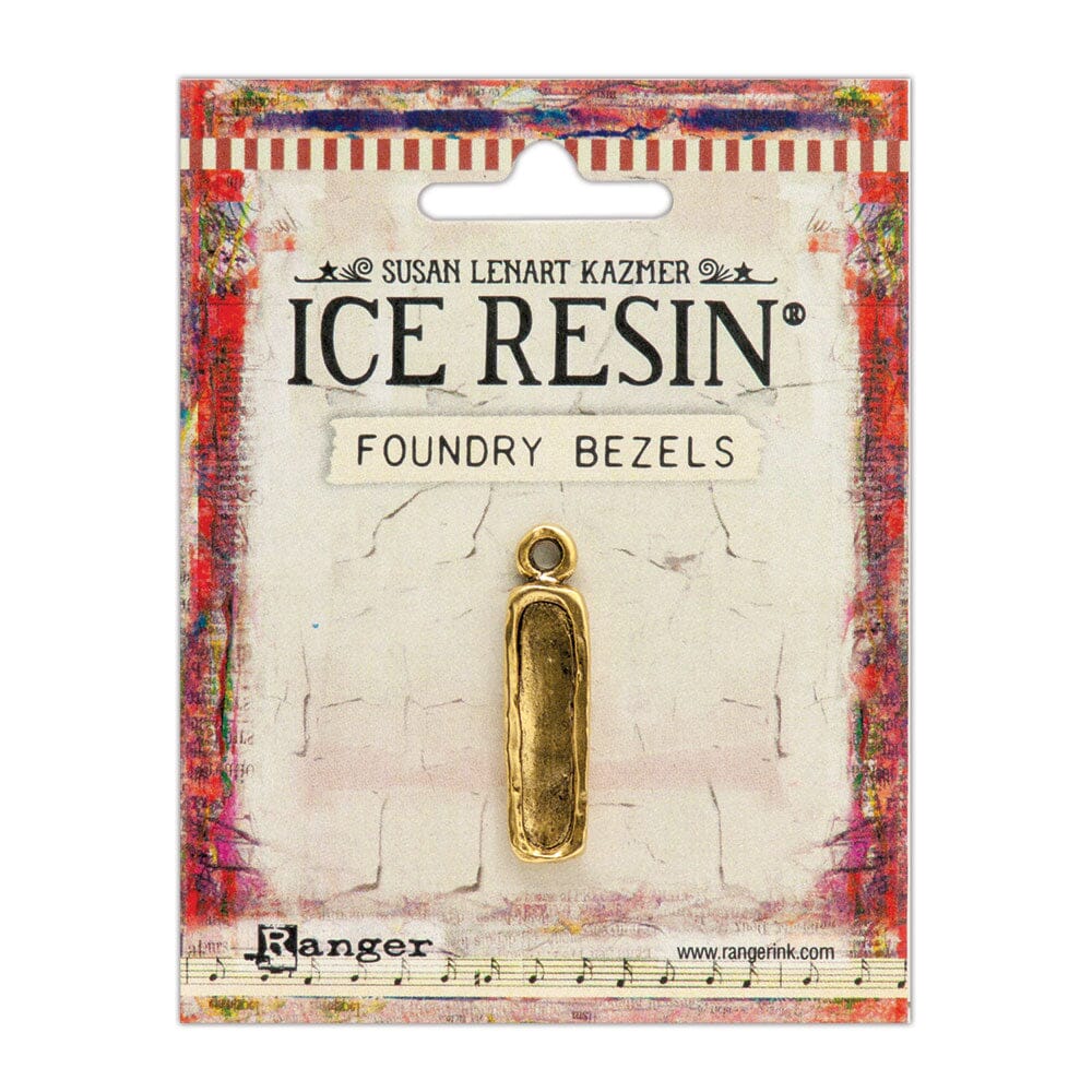 ICE Resin® Foundry Bezel Petite Pillar Bezels & Charms ICE Resin® Gold 