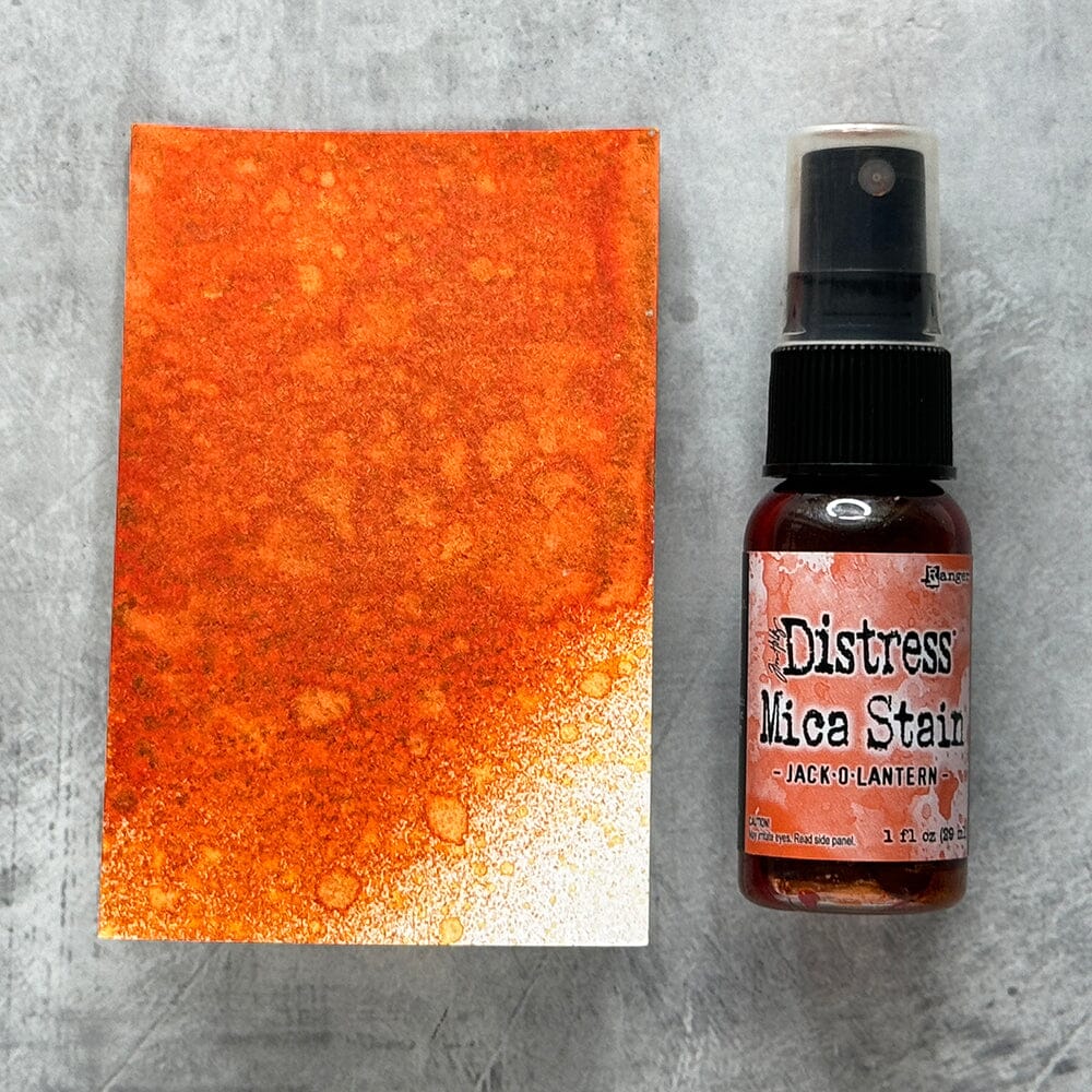 Tim Holtz Distress® Halloween Jack O Lantern Mica Stain Sprays Distress 