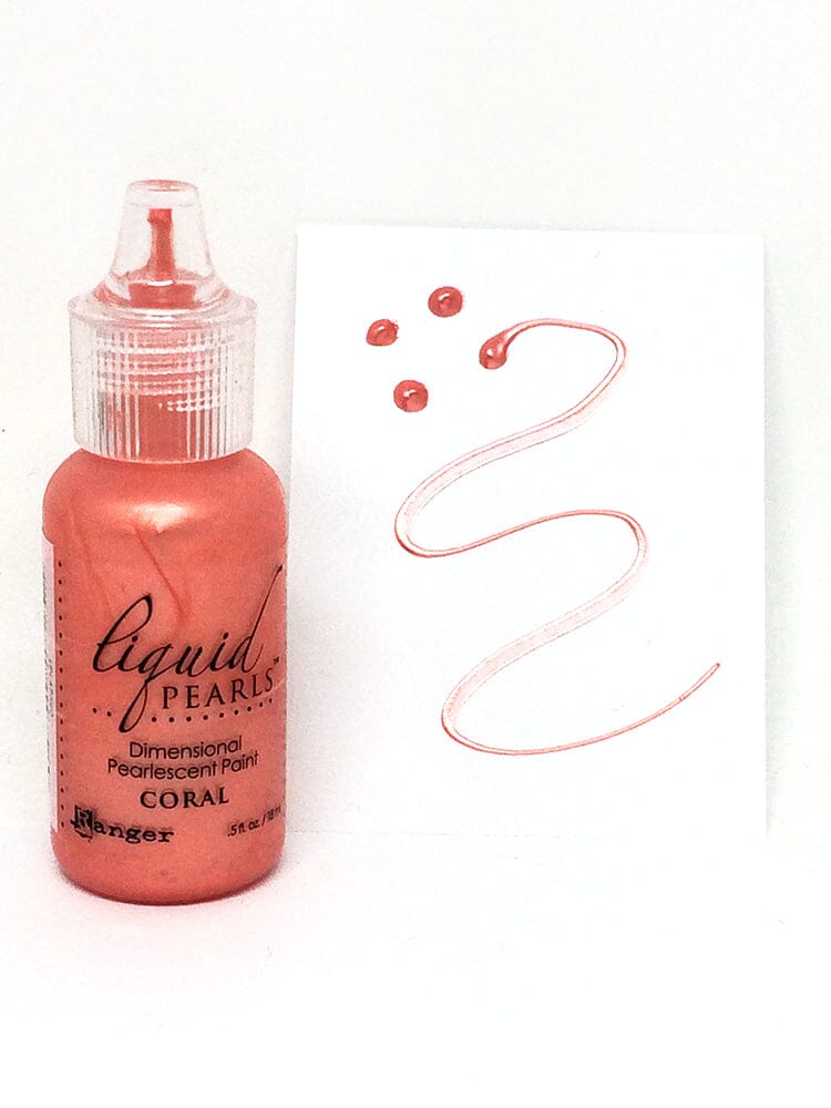 Liquid Pearls™ Coral, 0.5oz Paint Liquid Pearls 