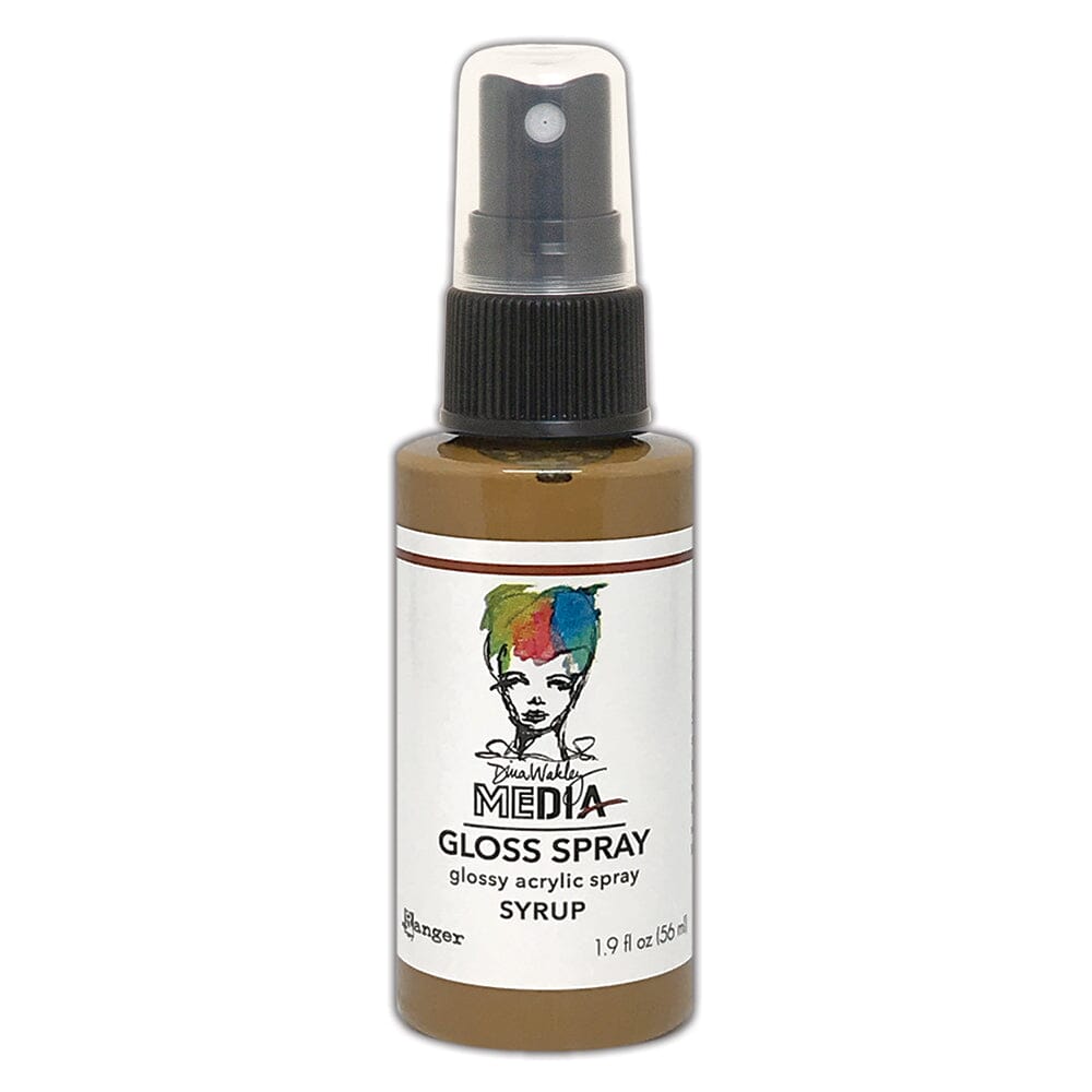 Dina Wakley Media Gloss Spray Syrup, 2oz Sprays Dina Wakley Media 