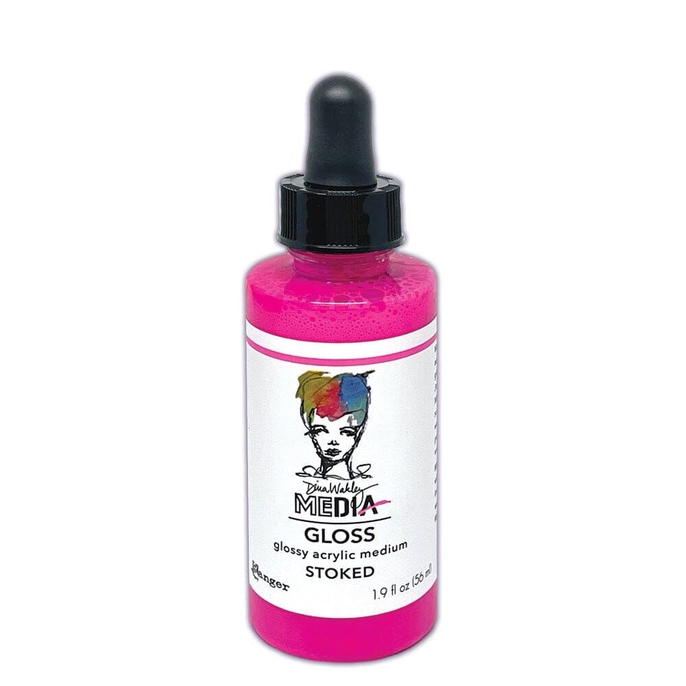 Dina Wakley MEdia Gloss Stoked, 2oz Ink Dina Wakley Media 