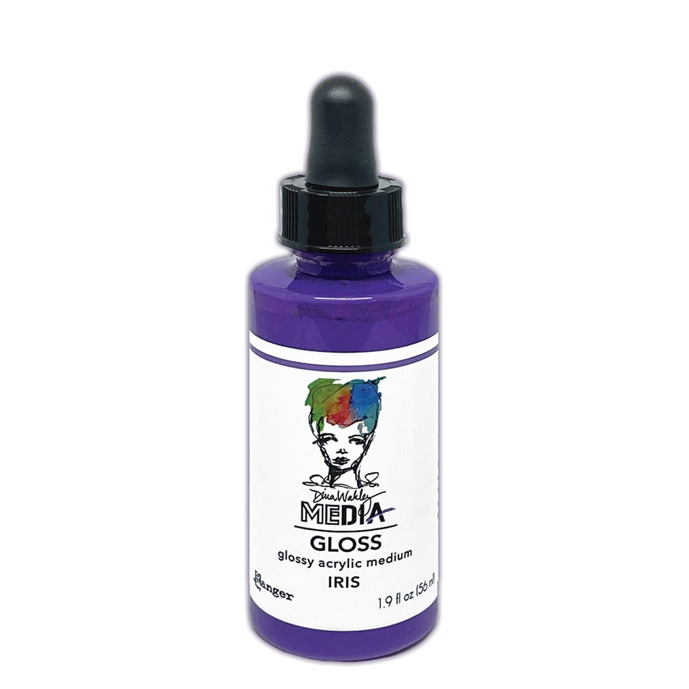 Dina Wakley MEdia Gloss Iris, 2oz Ink Dina Wakley Media 