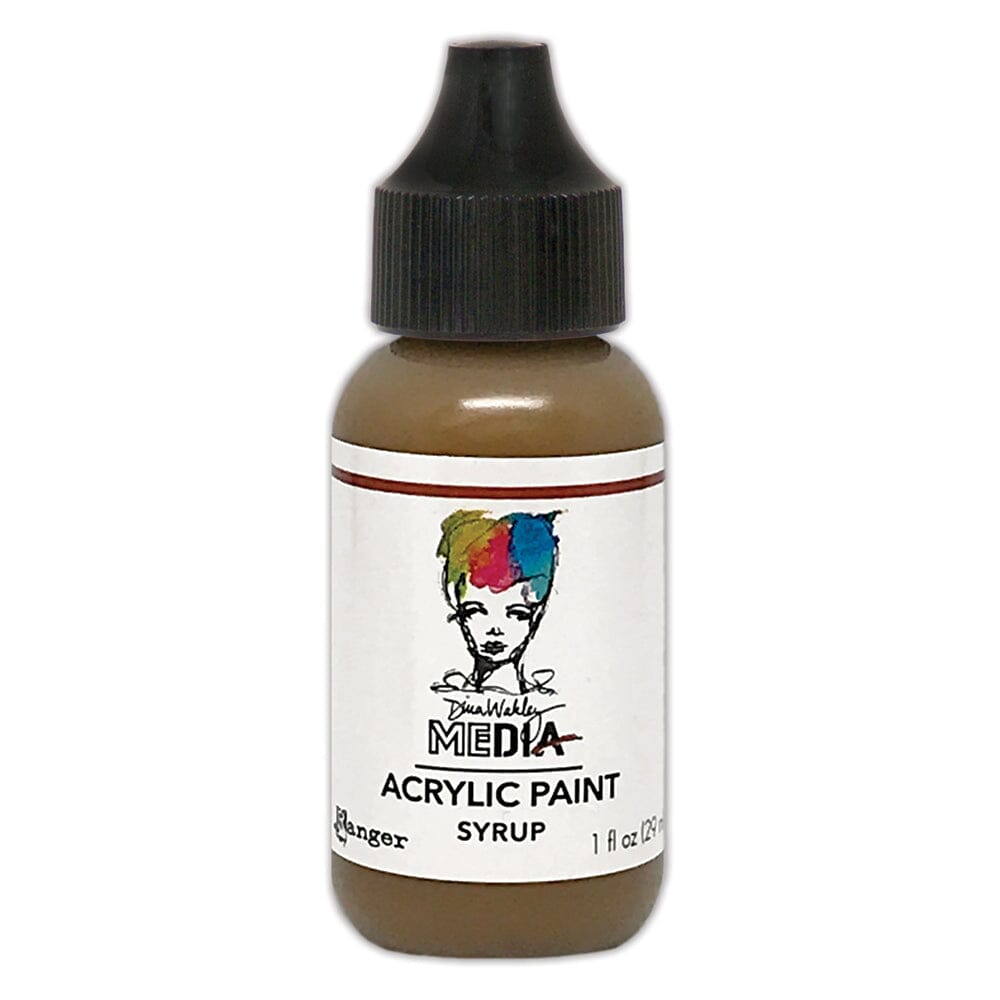 Dina Wakley MEdia Acrylic Paint Syrup, 1oz Paint Dina Wakley Media 