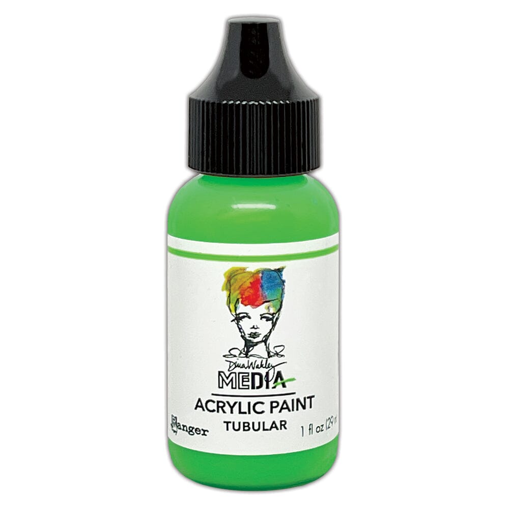 Dina Wakley MEdia Acrylic Paint Tubular, 1oz Paint Dina Wakley Media 