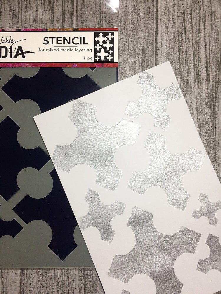 Dina Wakley Media Stencils Large Medieval Crosses Stencil Dina Wakley Media 