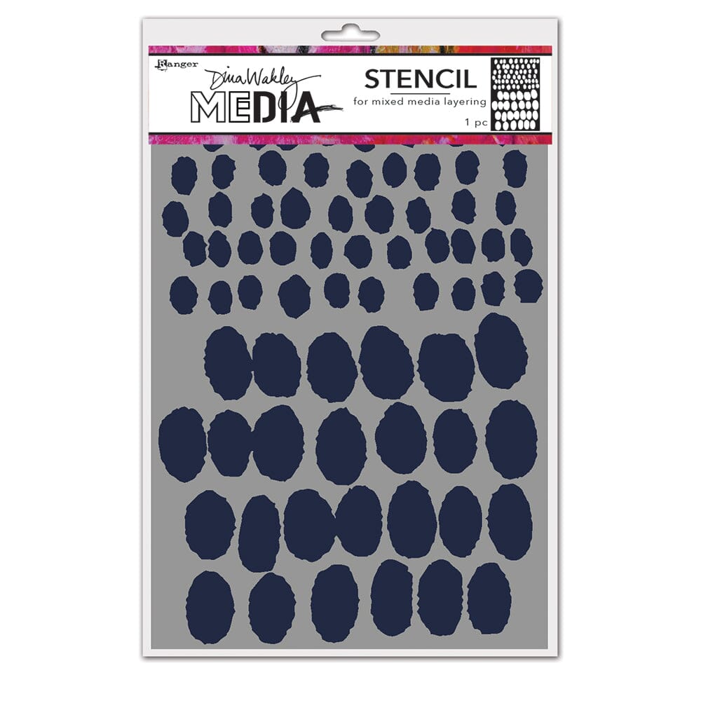 Dina Wakley Media Stencil Varied Stencil Dina Wakley Media 