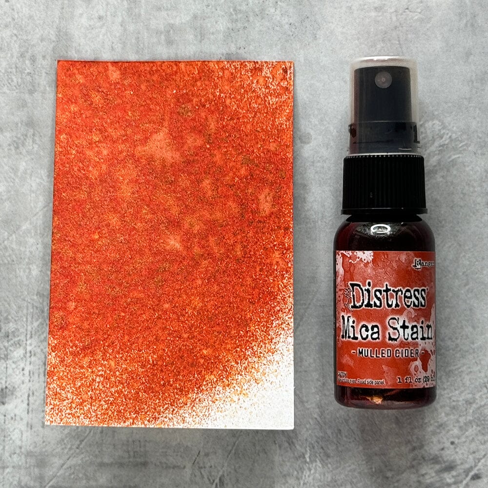 Tim Holtz Distress® Halloween Mulled Cider Mica Stain Sprays Distress 