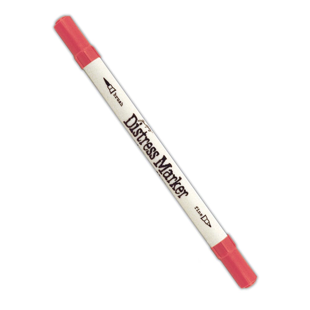 Tim Holtz Distress® Dual Tip Marker Abandoned Coral Writing & Coloring Distress 