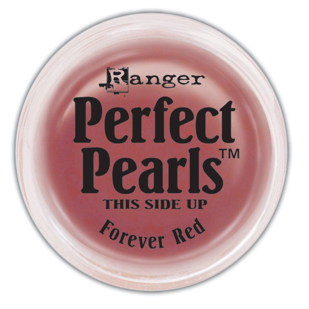 Perfect Pearls™ Pigment Powder Forever Red, .25oz. Powders Ranger Ink 