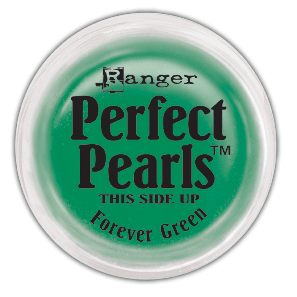 Perfect Pearls™ Pigment Powder Forever Green, .25oz. Powders Ranger Ink 