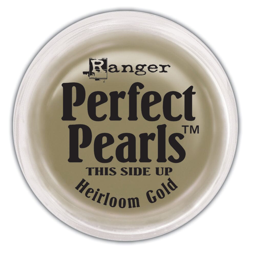 Perfect Pearls™ Pigment Powder Heirloom Gold, .25oz. Powders Ranger Ink 