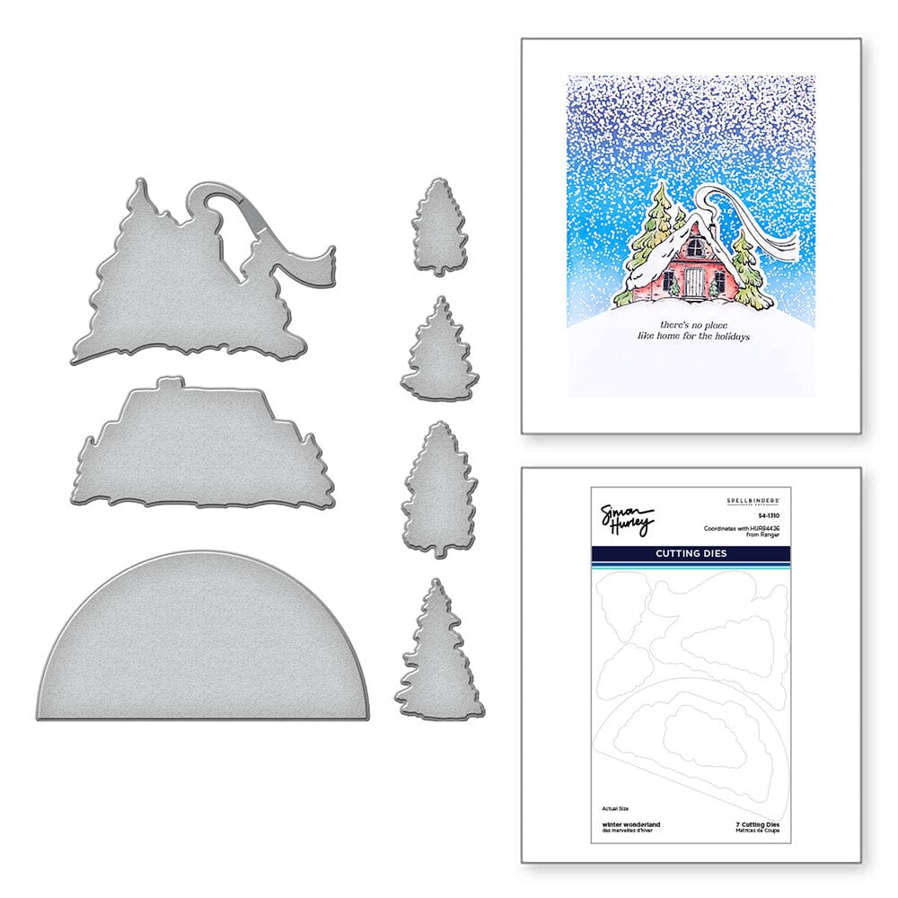 Simon Hurley create. Spellbinders Winter Wonderland Die Cutting Dies Simon Hurley 