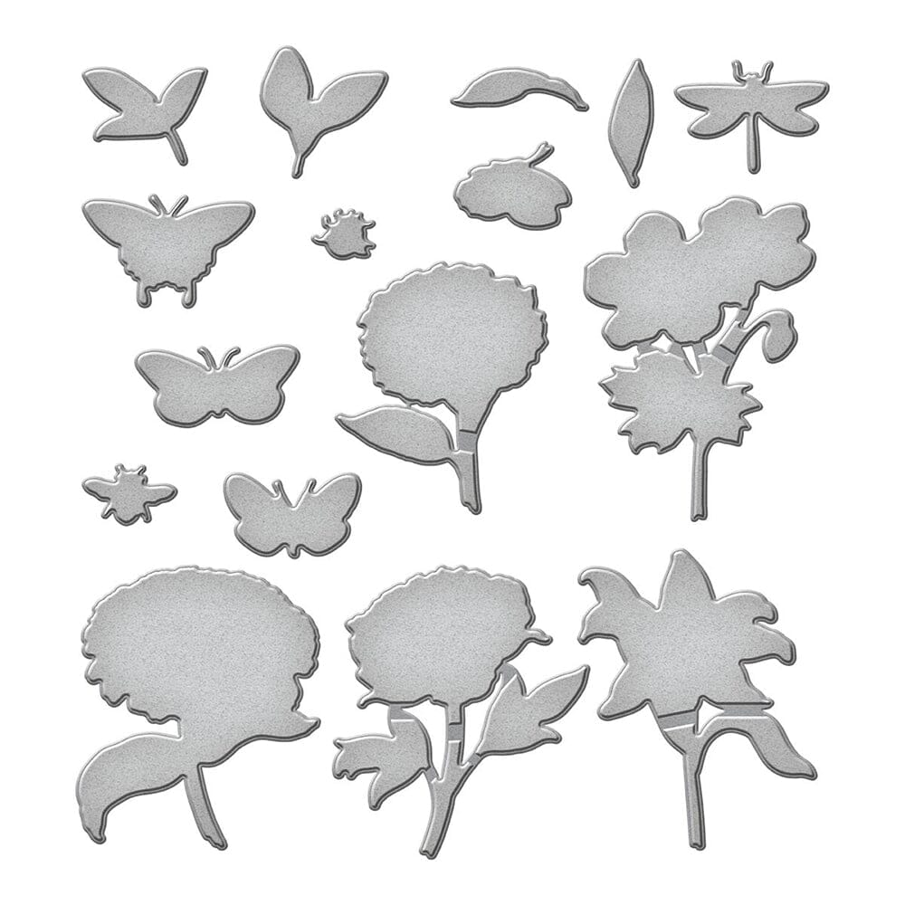 Simon Hurley create. Spellbinders Beautiful Blooms Die Cutting Dies Simon Hurley 