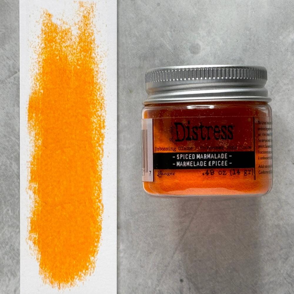 Tim Holtz Distress® Embossing Glaze Spiced Marmalade Powders Distress 