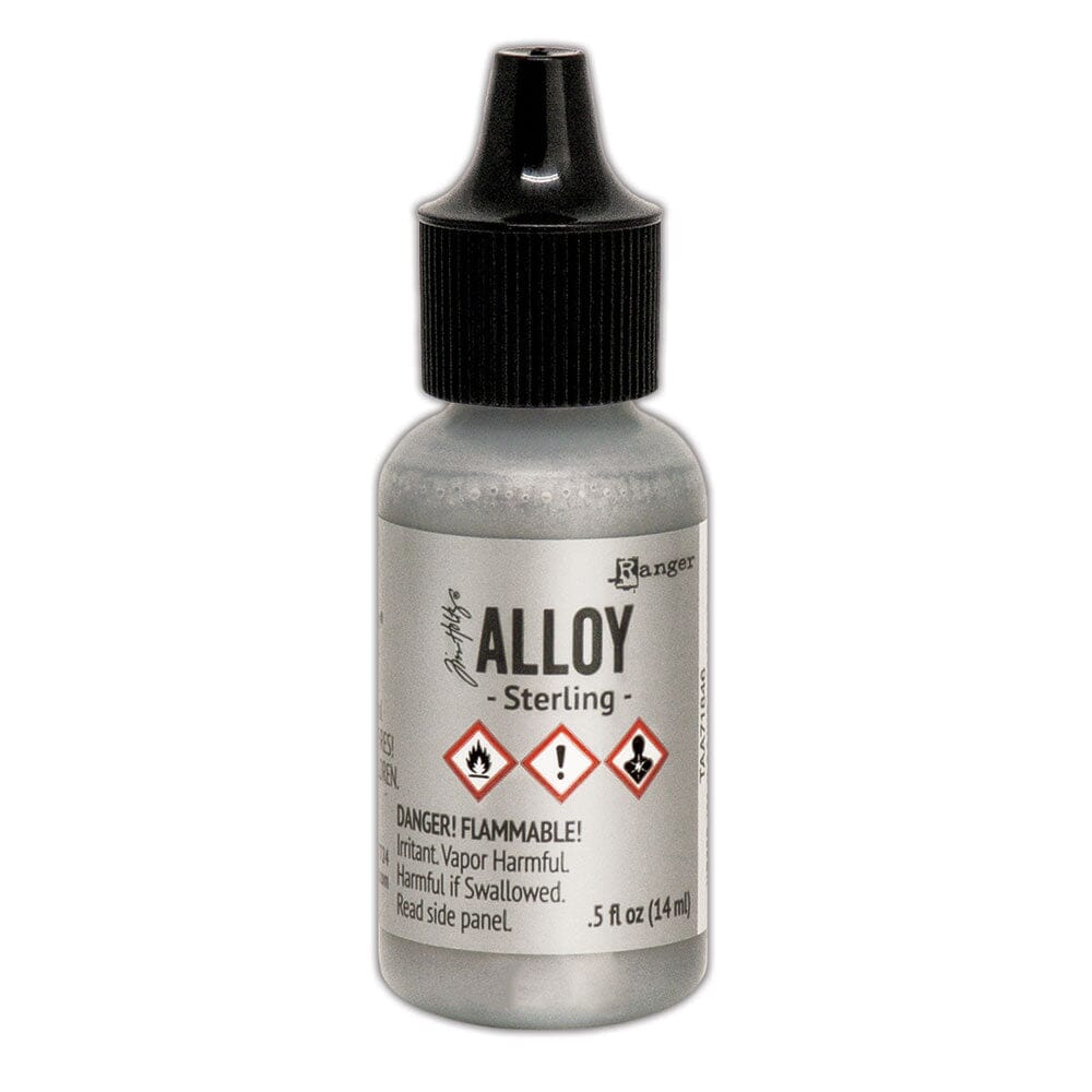 Tim Holtz® Alloys Sterling, 0.5oz Ink Alcohol Ink 