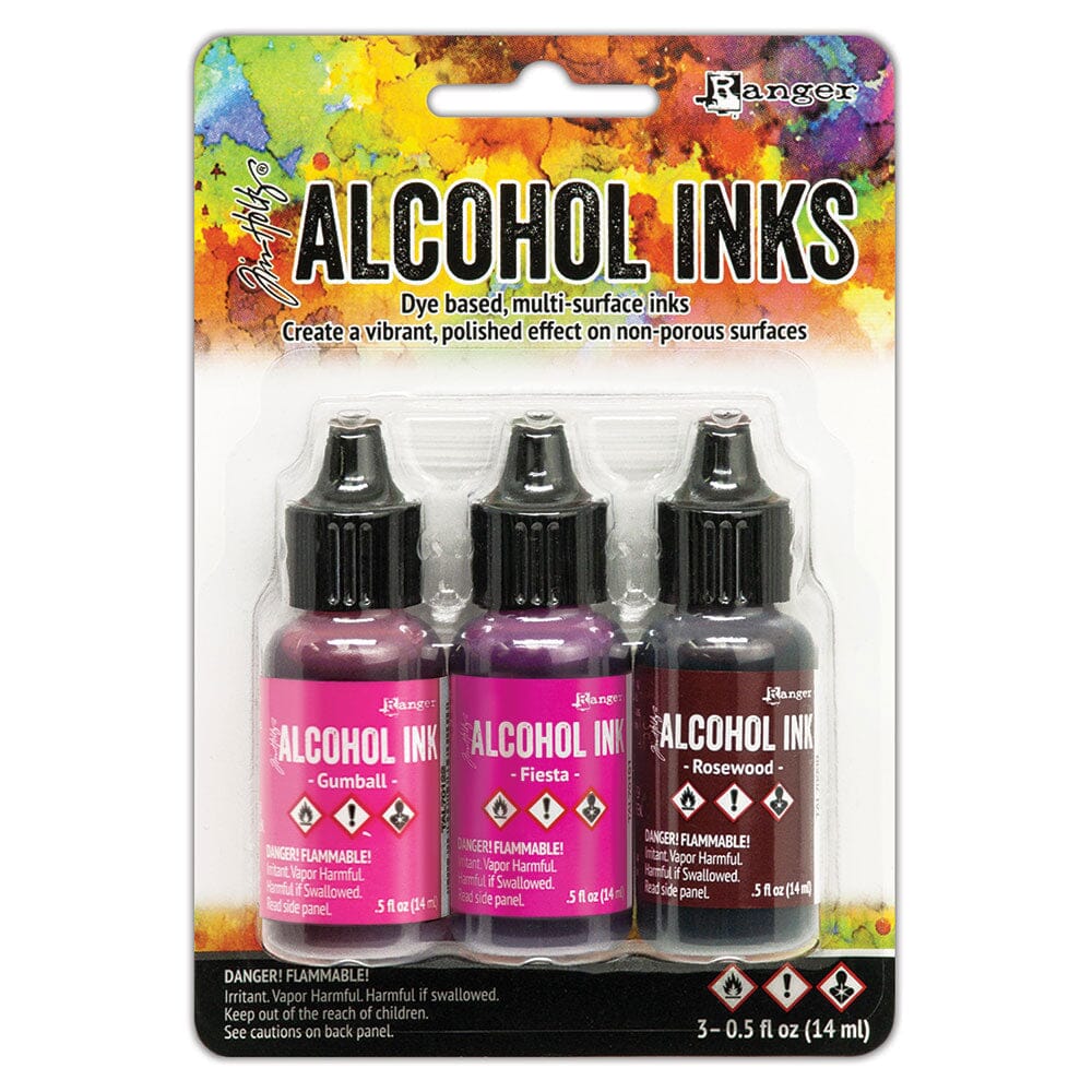 Tim Holtz® Alcohol Ink Kit - Pink/Red Spectrum Kits Alcohol Ink 