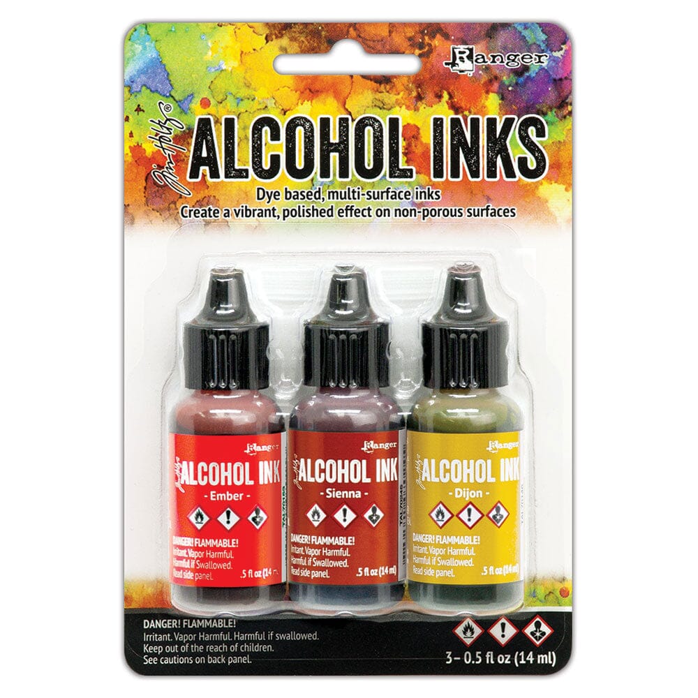 Tim Holtz® Alcohol Ink Kit - Orange/Yellow Spectrum Kits Alcohol Ink 