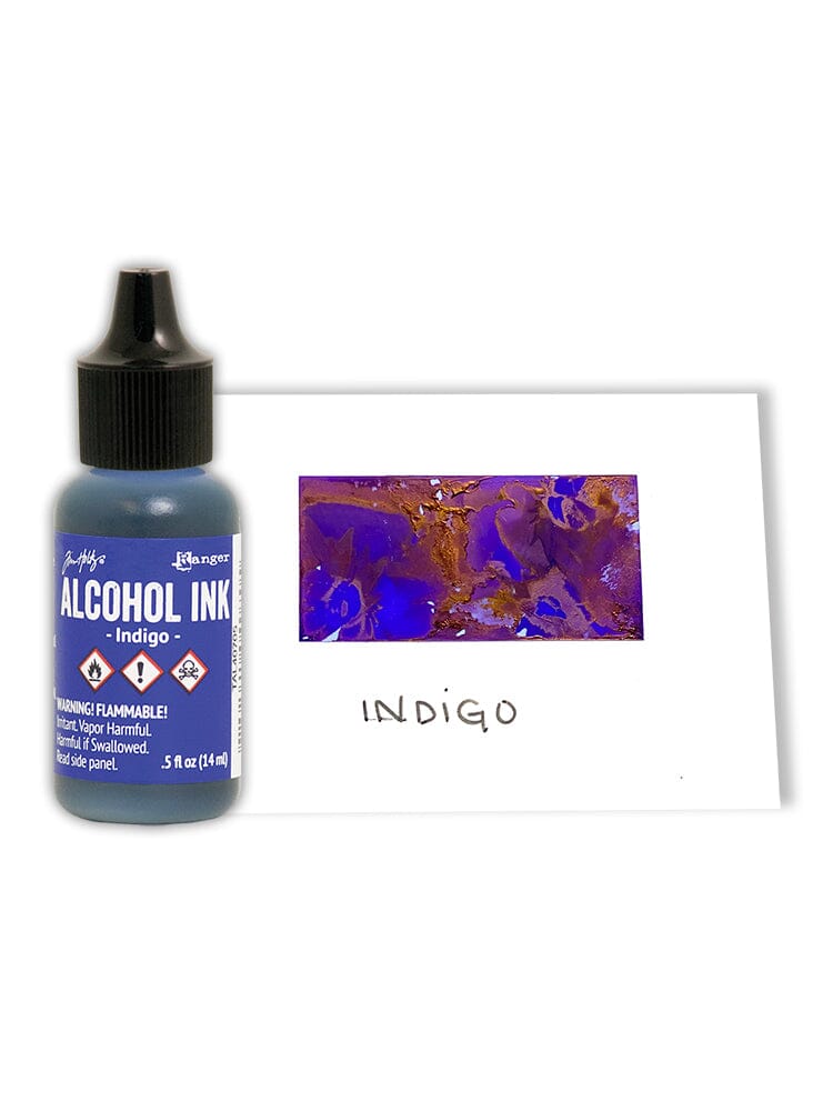 Tim Holtz® Alcohol Ink Indigo, 0.5oz Ink Alcohol Ink 