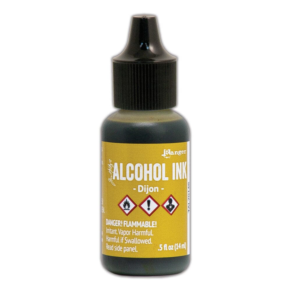 Tim Holtz® Alcohol Ink Dijon, 0.5oz Ink Alcohol Ink 