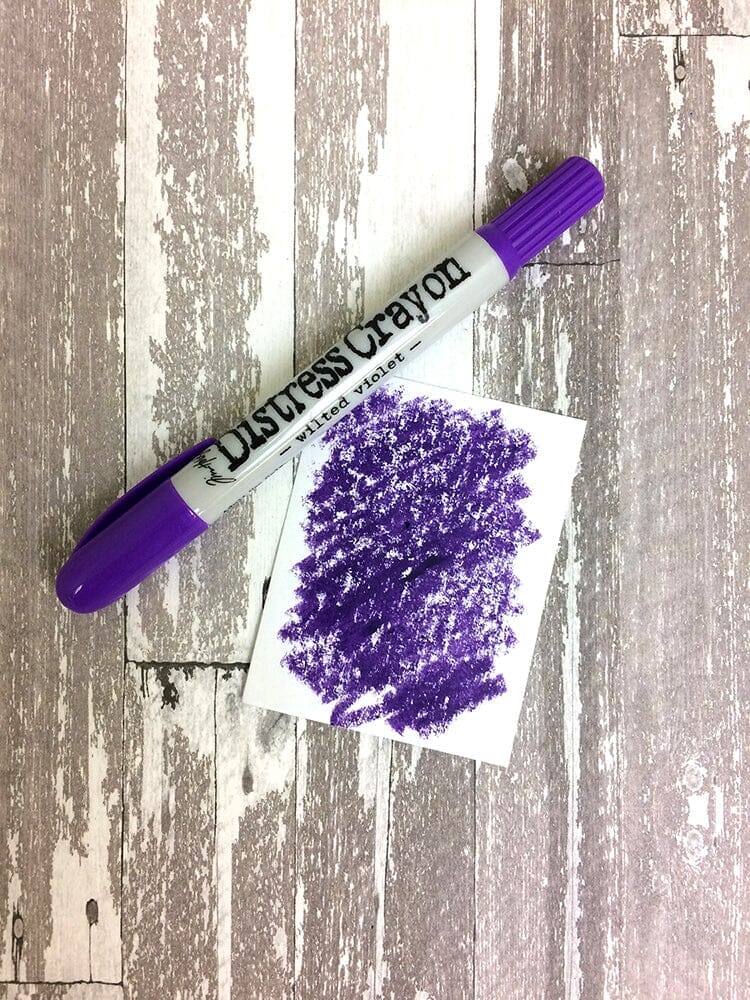 Tim Holtz Distress® Crayon Wilted Violet Writing & Coloring Distress 