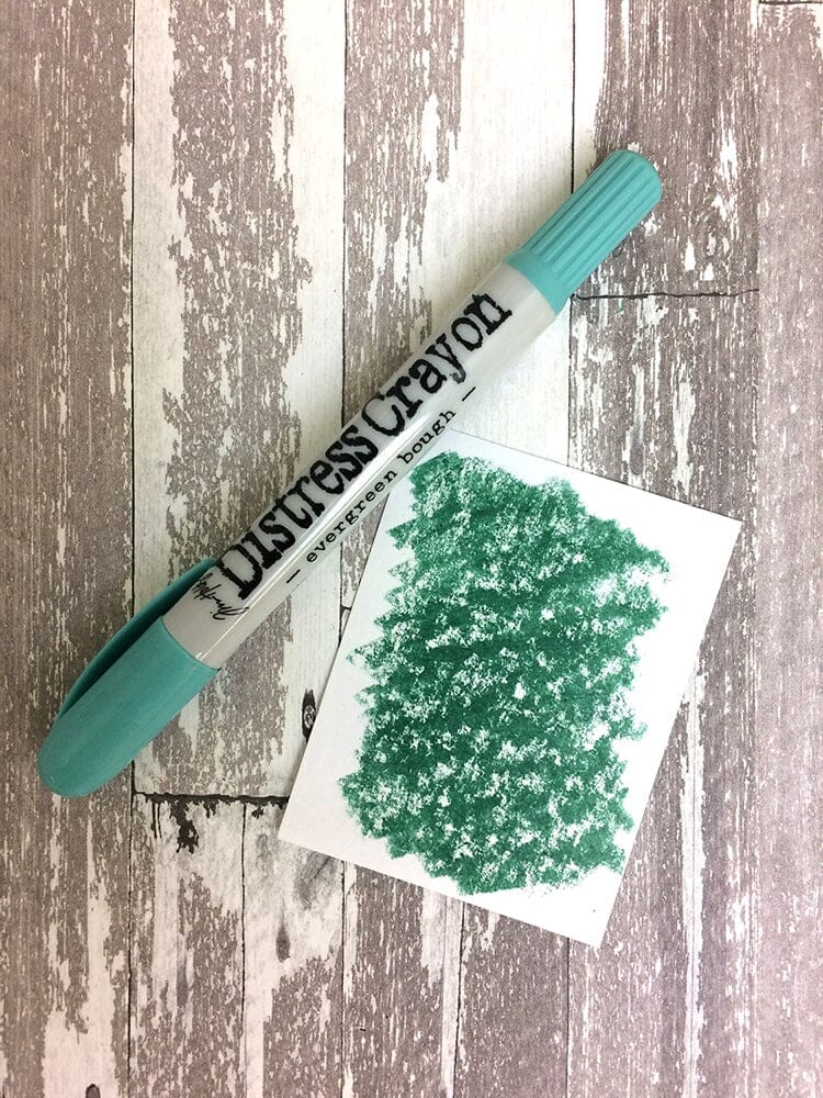 Tim Holtz Distress® Crayon Evergreen Bough Writing & Coloring Distress 