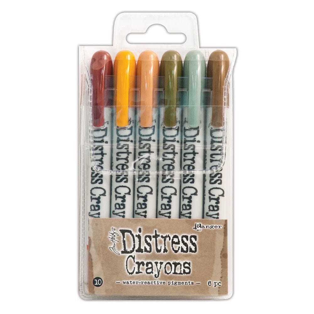 Tim Holtz Distress® Crayons Set 10 Kits Distress 