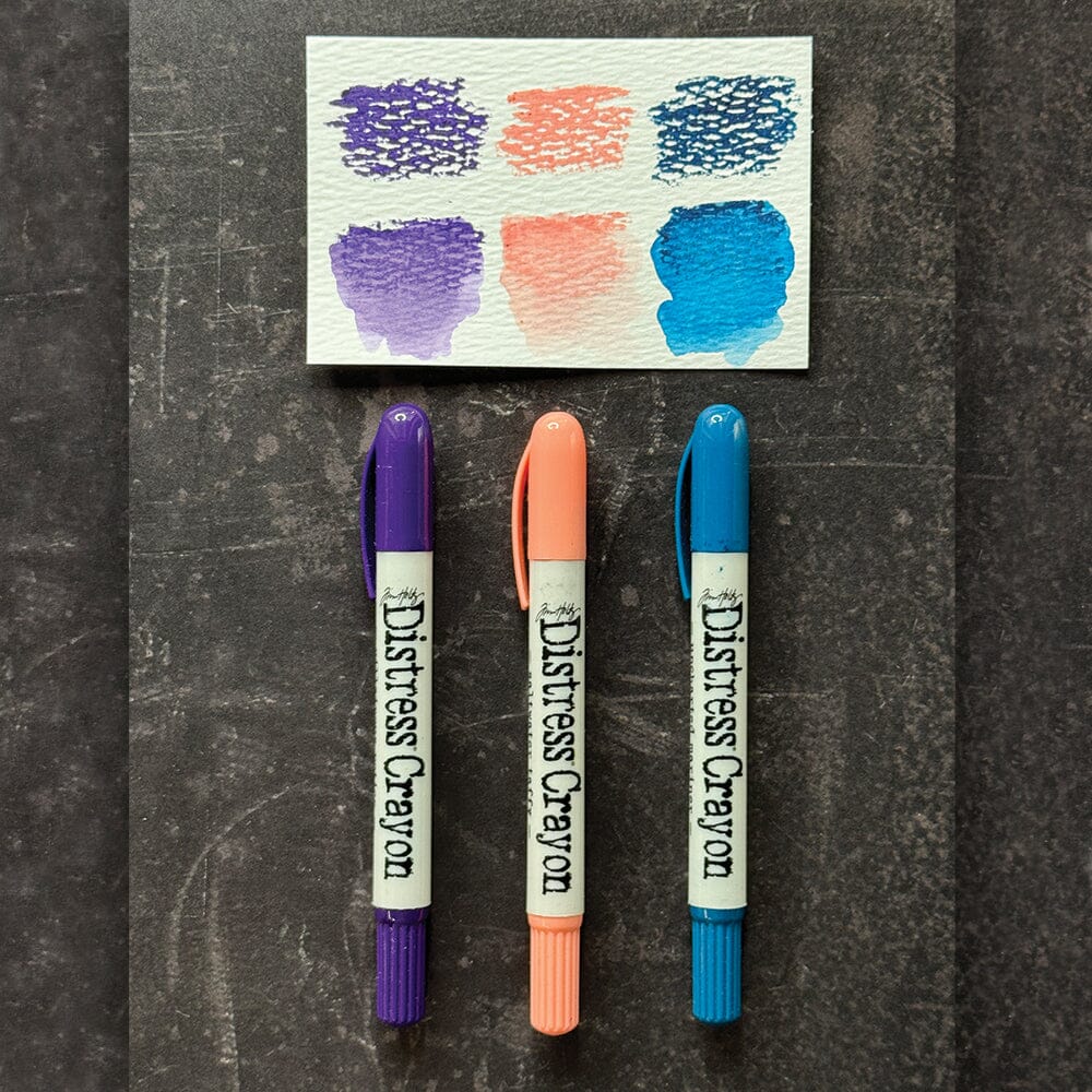 Tim Holtz Distress® Crayons Set 14 Kits Distress 