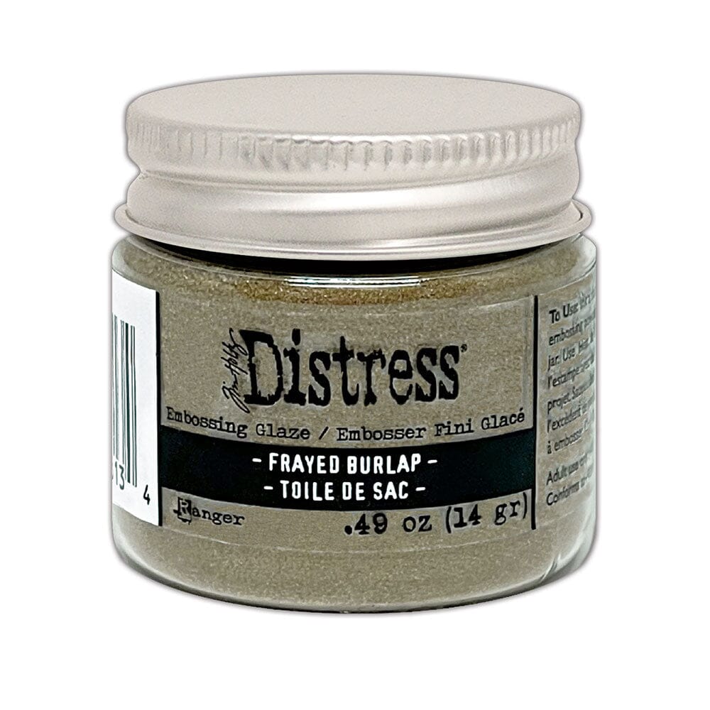 Tim Holtz Distress® Embossing Glaze Frayed Burlap Powders Distress 