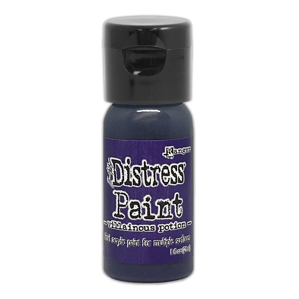 Tim Holtz Distress® Flip Top Paint Villainous Potion 1oz Paint Distress 