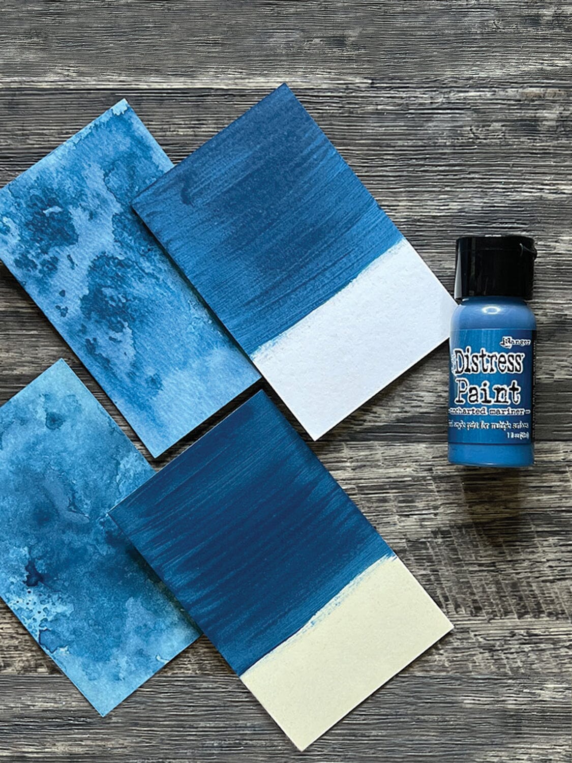 Tim Holtz Distress® Flip Top Paint Uncharted Mariner 1oz Paint Distress 