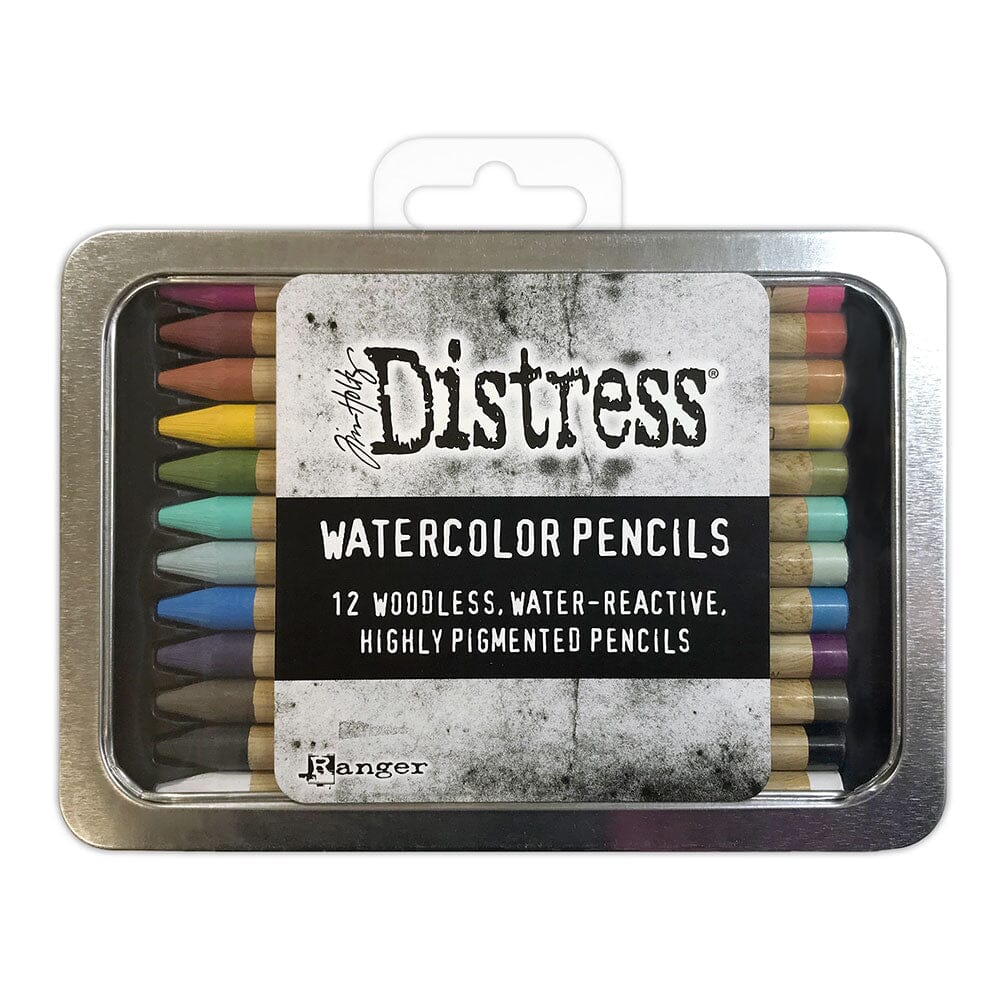 Tim Holtz Distress® Watercolor Pencils Set 1 Writing & Coloring Distress 