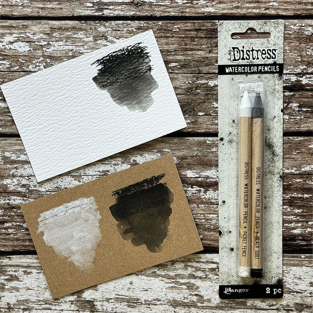 Tim Holtz Distress® Pencils 2pk Writing & Coloring Distress 