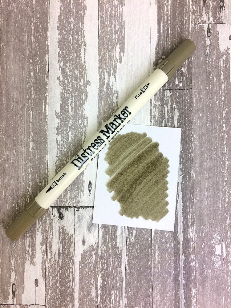 Tim Holtz Distress® Dual Tip Marker Frayed Burlap Writing & Coloring Distress 