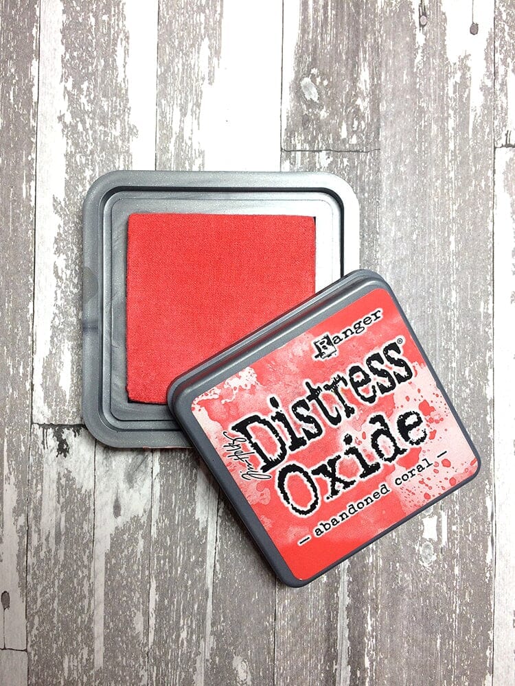 Tim Holtz Distress® Oxide® Ink Pad Abandoned Coral Ink Pad Distress 