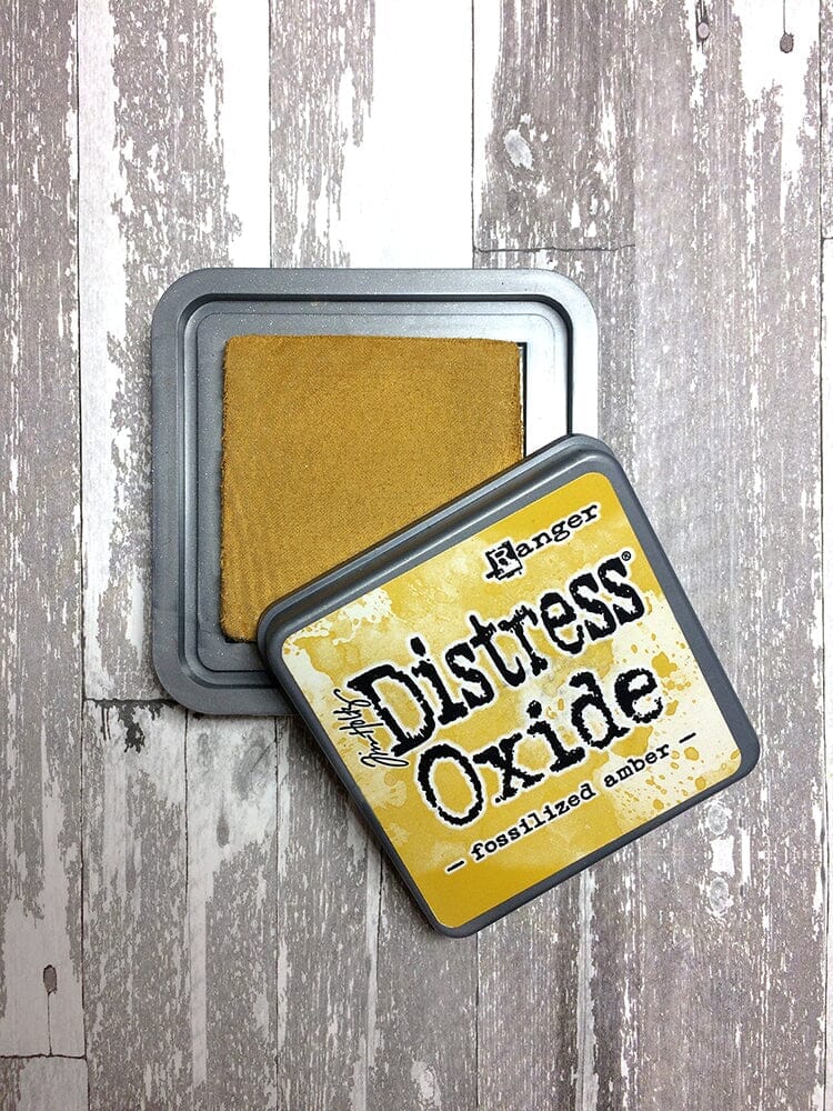 Tim Holtz Distress® Oxide® Ink Pad Fossilized Amber Ink Pad Distress 