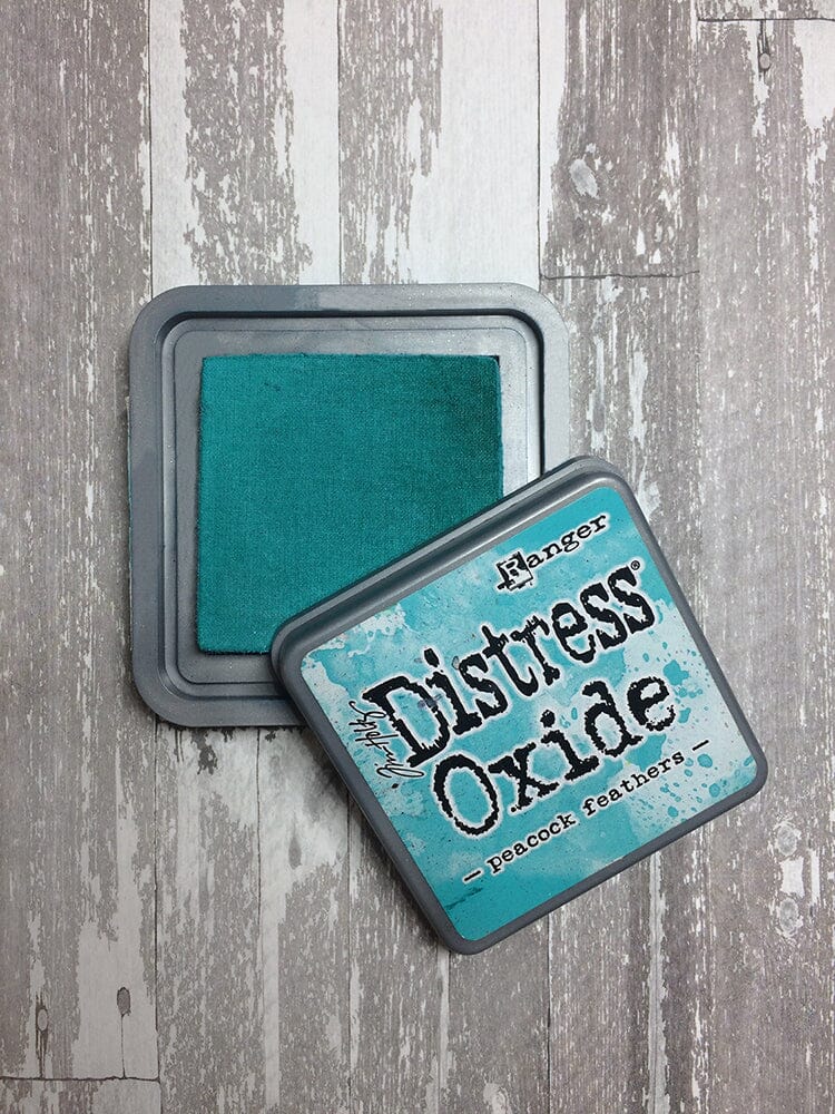 Tim Holtz Distress® Oxide® Ink Pad Peacock Feathers Ink Pad Distress 