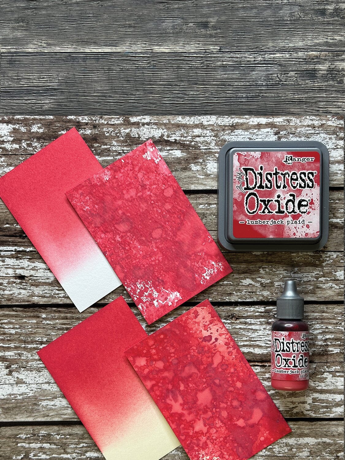 Tim Holtz Distress® Oxide® Ink Pad Lumberjack Plaid Ink Pad Distress 