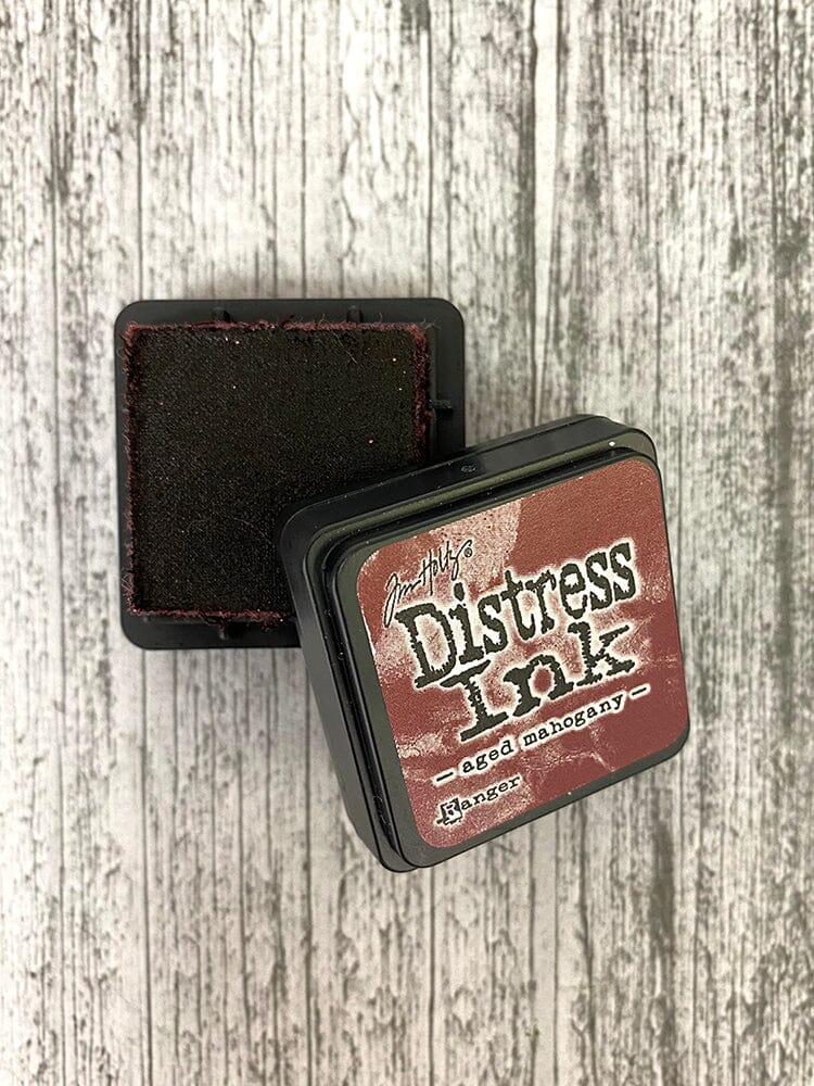 Tim Holtz Mini Distress® Ink Pad Aged Mahogany Ink Pad Distress 